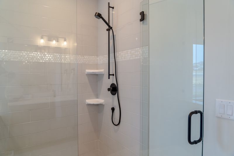 Modern Shower with Multiple Sprays